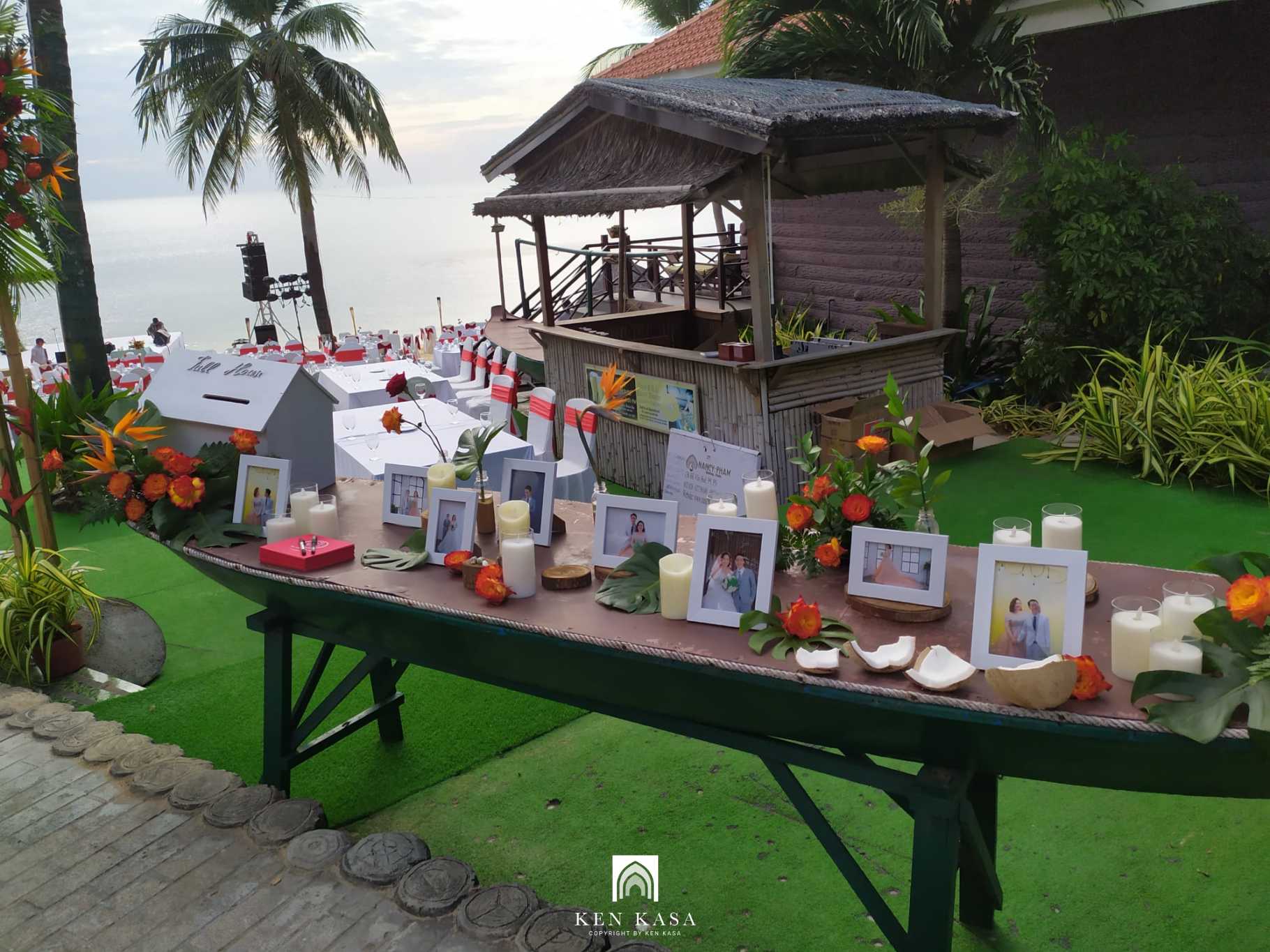 Kh&ocirc;ng gian ngo&agrave;i trời tại Saigon Phu Quoc Resort & Spa